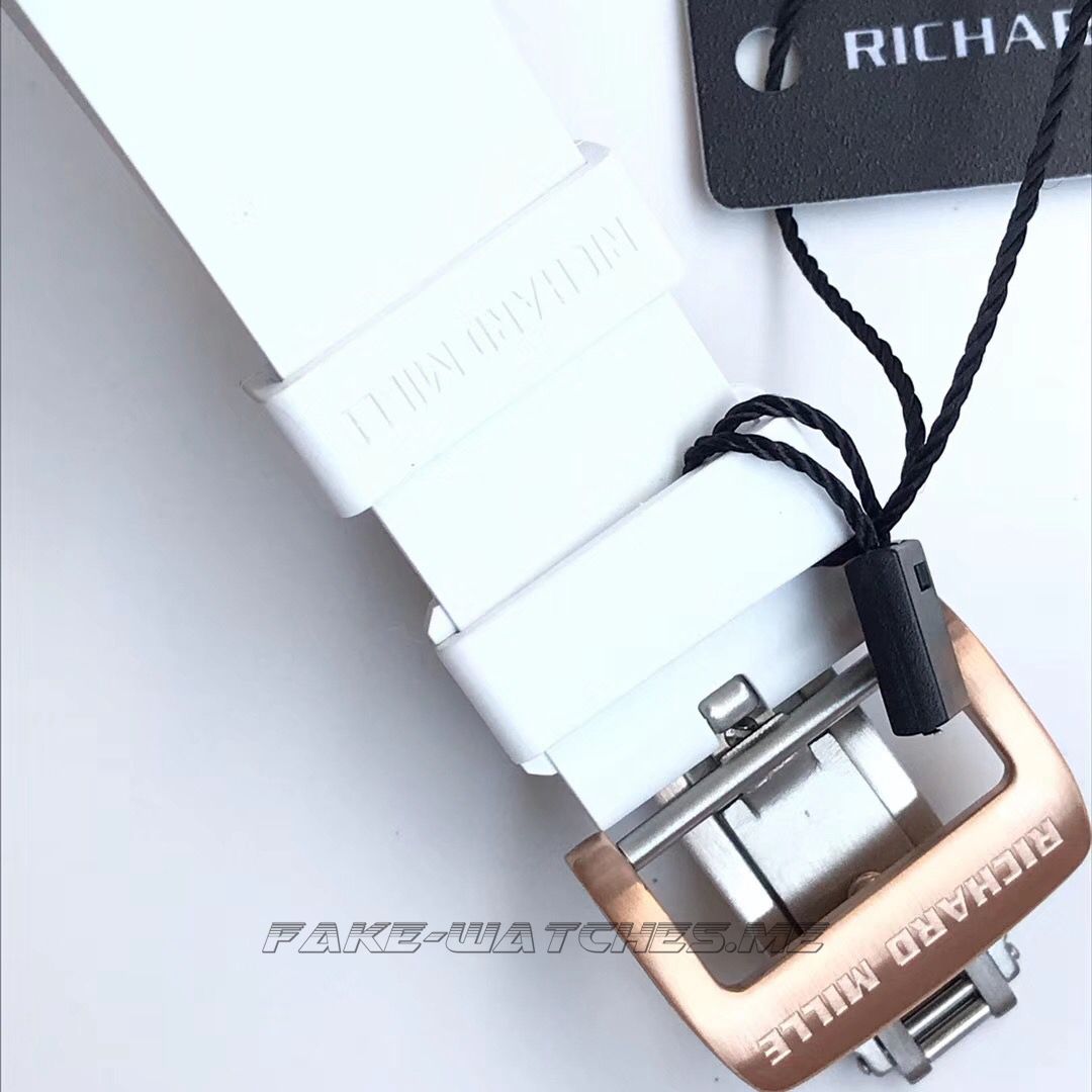 Richard Mille RM011-FM Felipe Massa Flyback Dubai Chronograph KV White Ceramic White Skeleton Dial